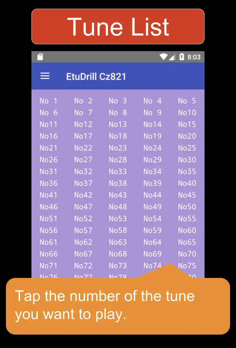 Play Piano Etude Player | EtuDrill Cz821